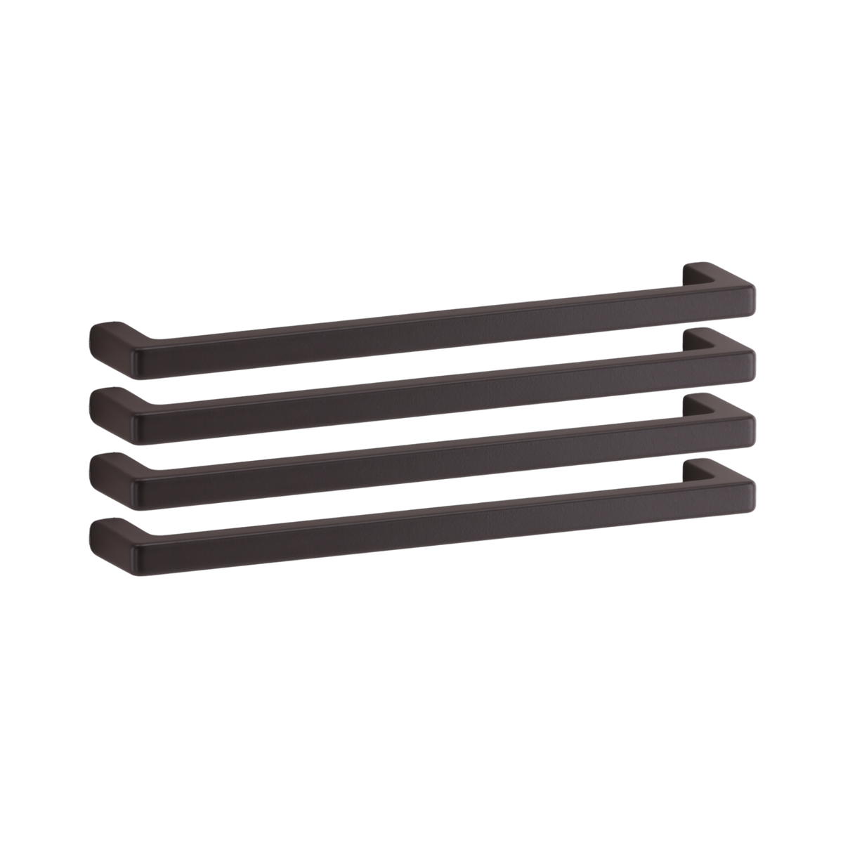 4er Set Mattlackgriff mit 160 mm Bohrabstand