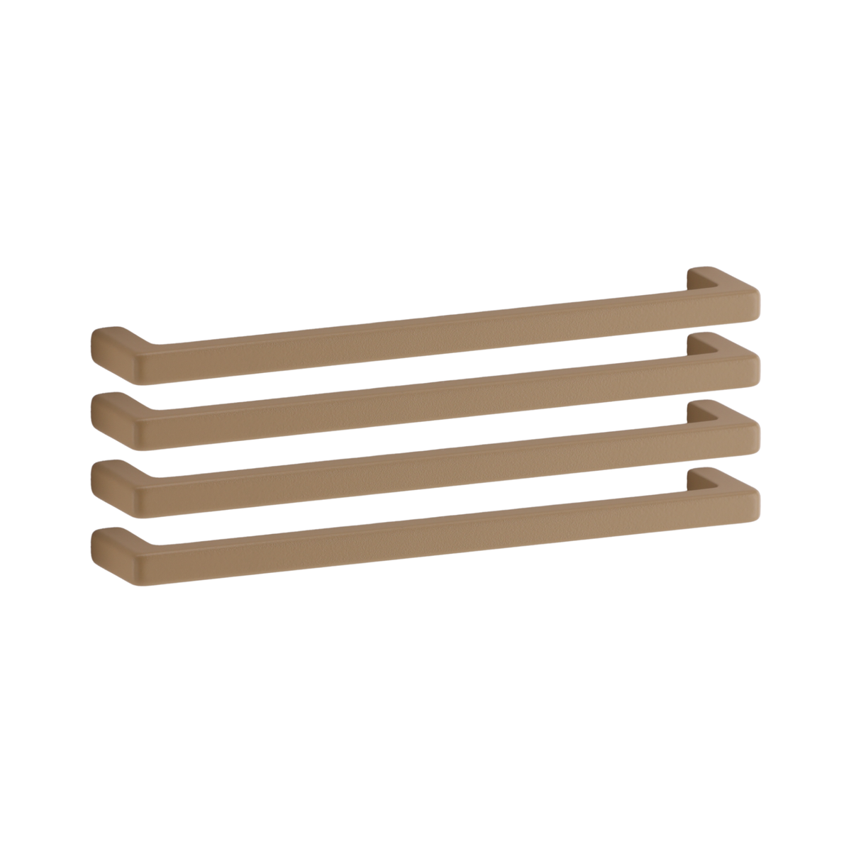 4er Set Mattlackgriff mit 160 mm Bohrabstand