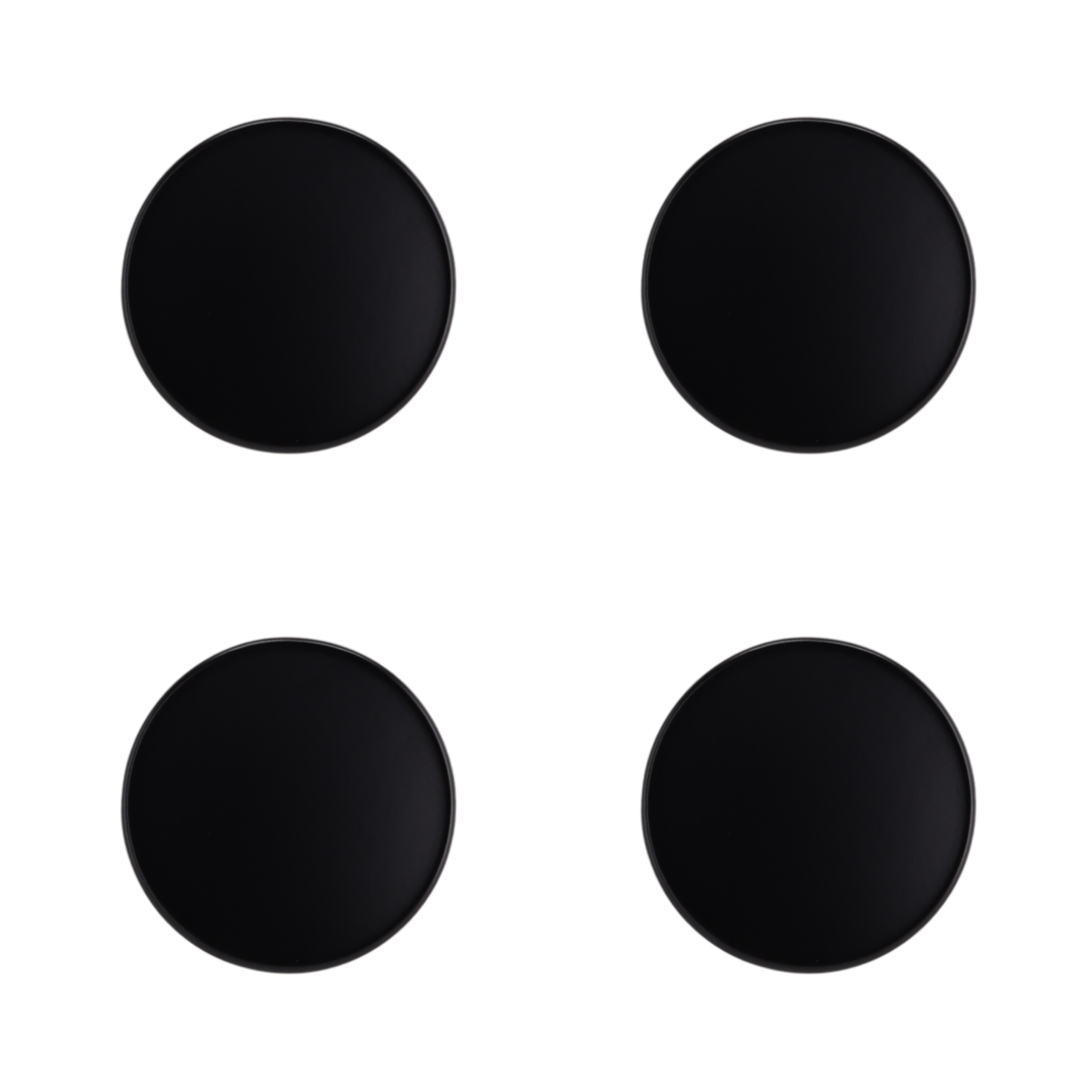 4er Set Knopfgriff mit Einlochbohrung